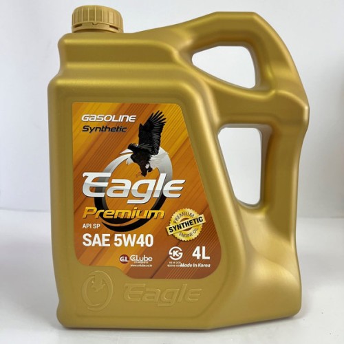 EAGLE PREMIUM Gasoline 100%SYN 5W40 API SP 4л