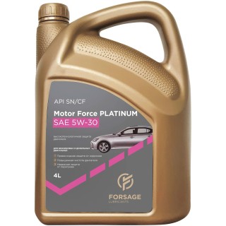 Forsage Motor Force PLATINUM  5W-30 API SN/CF (4 л) Масло моторное