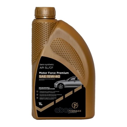 Forsage Motor Force PREMIUM 15W-40 API SL/CF (1 л) Масло моторное