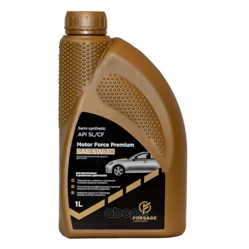 Forsage Motor Force PREMIUM  5W-30 API SL/CF (1 л) Масло моторное