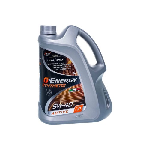 Газпромнефть-СМ G-Energy Synthetic Active 5W40 (4л) Масло моторное синтетическое