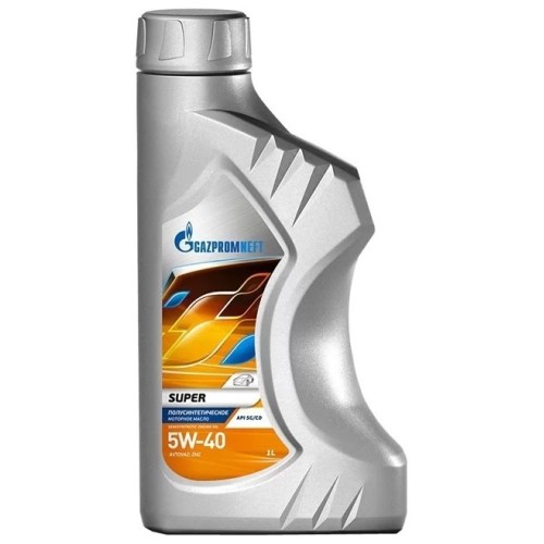 Газпромнефть Super 5W-40 (1л) Масло моторное полусинтетическое