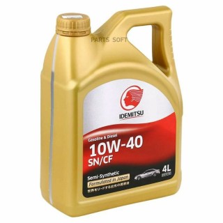 Idemitsu 10W-40 (4л) Масло моторное полусинтетическое