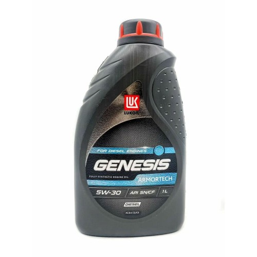 Лукойл GENESIS ARMORTECH DIESEL 5W30 DEXOS-2 (1л) Масло моторное