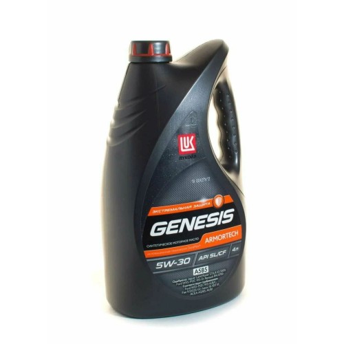 Лукойл GENESIS ARMORTECH FD 5W30 SL/CF (4л) Масло моторное синтетическое