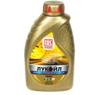 Лукойл Люкс 5W-40 (1л) Масло моторное полусинтетическое