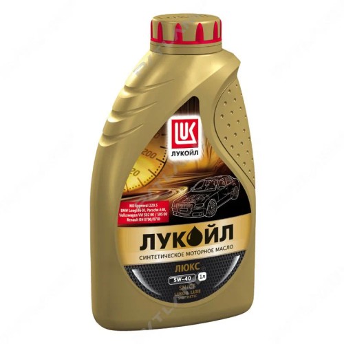 Лукойл Люкс 5W40 (1л) Масло моторное синтетическое