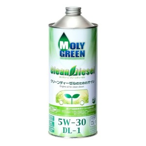 MOLYGREEN CLEAN DIESEL 5W-30 DL-1 (1л) Масло моторное синтетическое