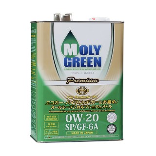 MOLYGREEN Premium 0W-20 SP/GF-6A (4л) Масло моторное