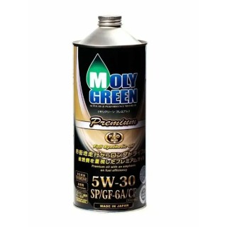 MOLYGREEN Premium 5W-30 SP/GF-6A/CF (1л) Масло моторное синтетическое