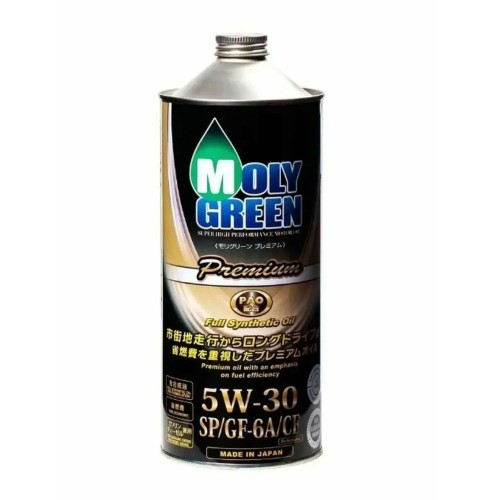 MOLYGREEN Premium 5W-30 SP/GF-6A/CF (1л) Масло моторное синтетическое