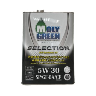 MOLYGREEN SELECTION 5W-30 (4л) SP/GF-6A/CF Масло моторное синтетическое