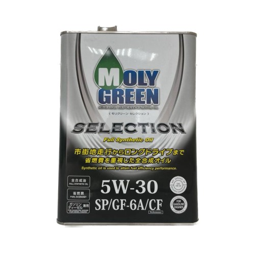 MOLYGREEN SELECTION 5W-30 (4л) SP/GF-6A/CF Масло моторное синтетическое