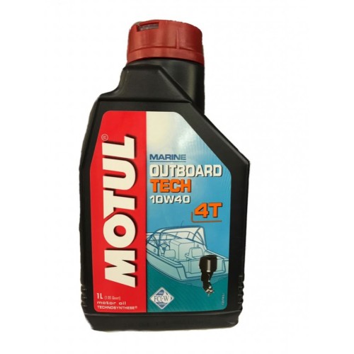 Motul Outboard TECH 4T 10W-40 (1л) Масло моторное/лодочное