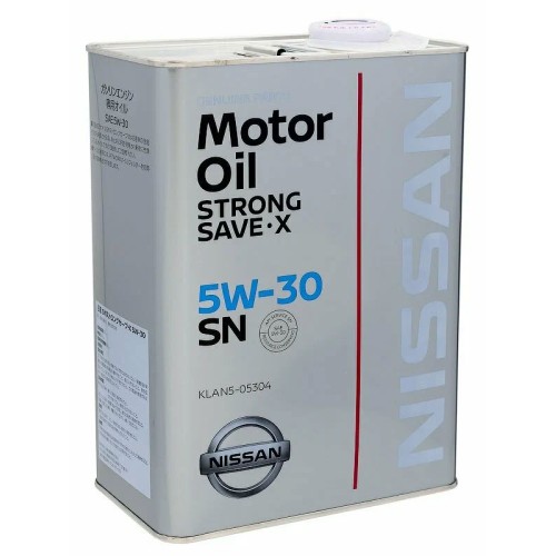 NISSAN Strong Save-X 5W-30 (4л) SN Масло моторное