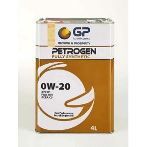 Petrogen Fully Synthetic GP 0W20 API SP C5 PAO 4л. Масло моторное синтетическое