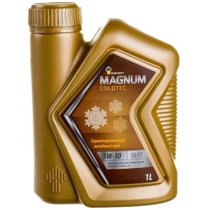 РОСНЕФТЬ Magnum Coldtec 5W-30 (1л) Масло моторное синтетическое