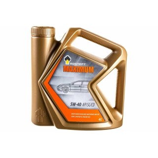 РОСНЕФТЬ Maximum 5W-40 (4л) SL/CF Масло моторное полусинтетическое