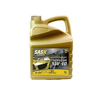 SASH Status Car 5W40 (4л) Масло моторное синтетическое