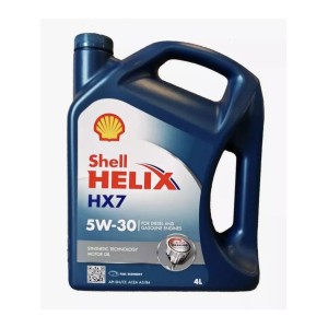 SHELL HX 7 5W-30 (4л) Масло моторное полусинтетическое