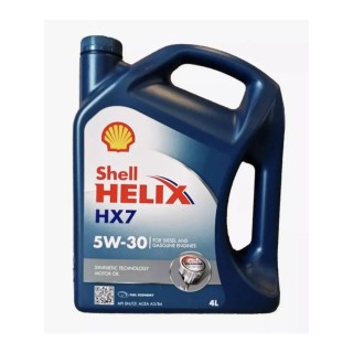 SHELL HX 7 5W-30 (4л) Масло моторное полусинтетическое