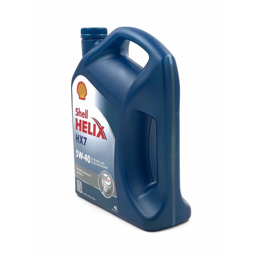 SHELL HX 7 5W-40 (4л) Масло моторное полусинтетическое