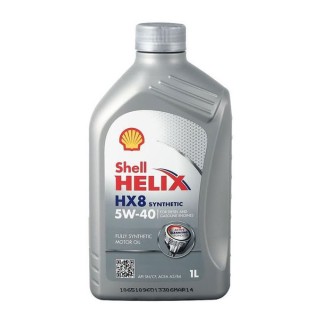 SHELL HX 8 Syntetic 5W-40 (1л) Масло моторное синтетическое