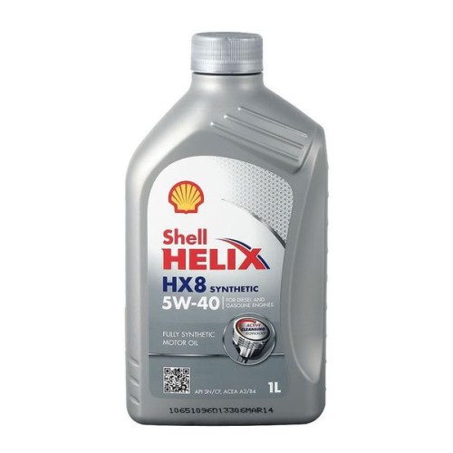 SHELL HX 8 Syntetic 5W-40 (1л) Масло моторное синтетическое