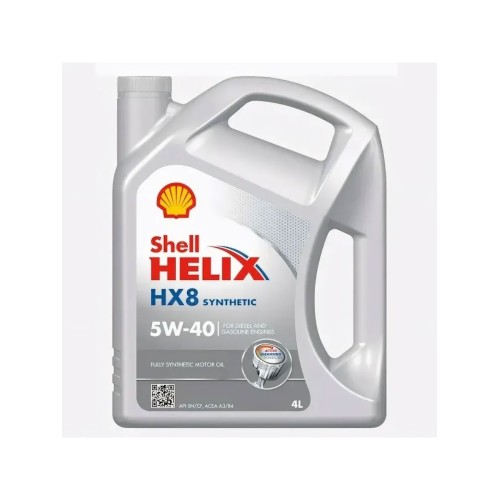 SHELL HX 8 Syntetic 5W-40 (4л) Масло моторное синтетическое