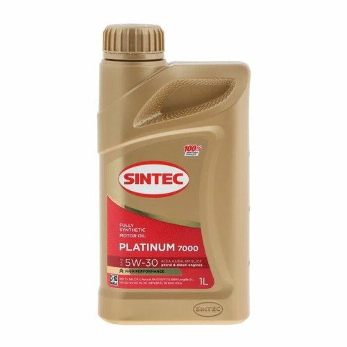 SINTEC Platinum 5W-30 1л. Масло моторное синтетическое