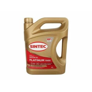 SINTEC Platinum 5W-30 4л. Масло моторное синтетическое