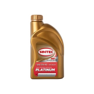 SINTEC Platinum 5W-40 1л. Масло моторное синтетическое