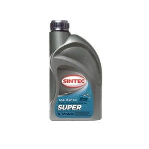 SINTEC Super 15W-40 1л. Масло моторное минеральное