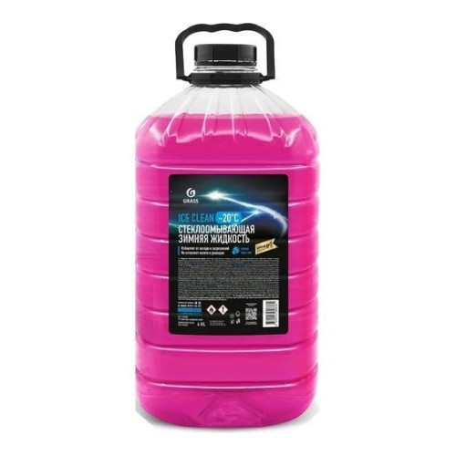Стеклоомывающая жидкость Grass Ice Clean, −20 °C, 4 л