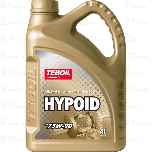 Teboil HYPOID 75W-90 (4л) Масло трансмиссионное