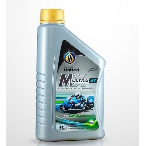UNITED MX ULTRA 10W-40 (1л) четырехтактное масло