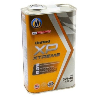 UNITED XP XTREME 0W-40 (1л)
