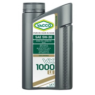 YACCO VX 1000 LE 5W-30 (1л)