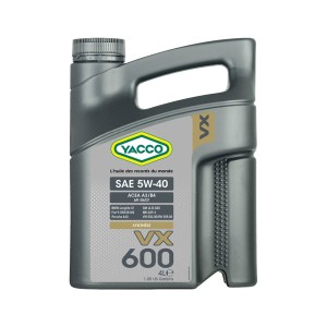 YACCO VX 600 5W-40 (4л)